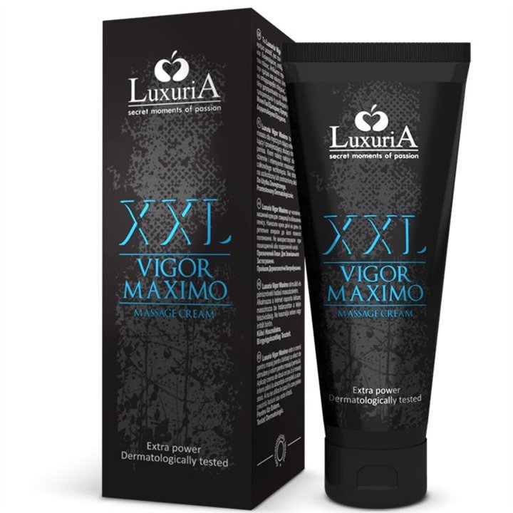 INTIMATELINE LUXURIA - XXL VIGOR MAXIMO MASSAGE CREAM 75 ML - D-224158 - Teknashop Ltd
