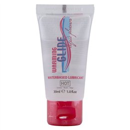 HOT - WARMING GLIDE LIQUID PLEASURE WATERBASED LUBRICANT 30 ML - D-245267 - Teknashop Ltd