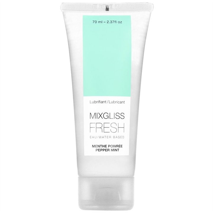 MIXGLISS - WATER BASED LUBRICANT EFFECT COLD MINT FLAVOR 70 ML - D-202917 - Teknashop Ltd