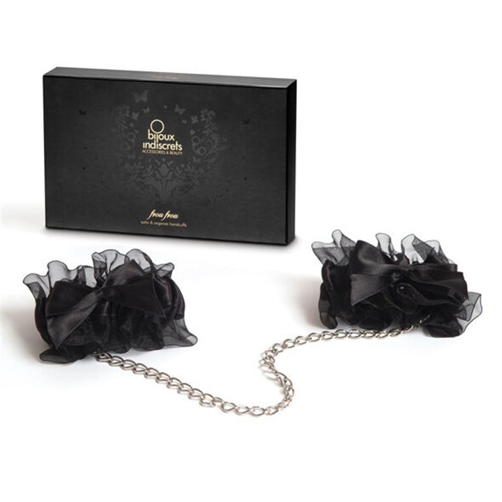 BIJOUX INDISCRETS - FROU FROU ORGANZA HANDCUFFS - D-194590 - Teknashop Ltd