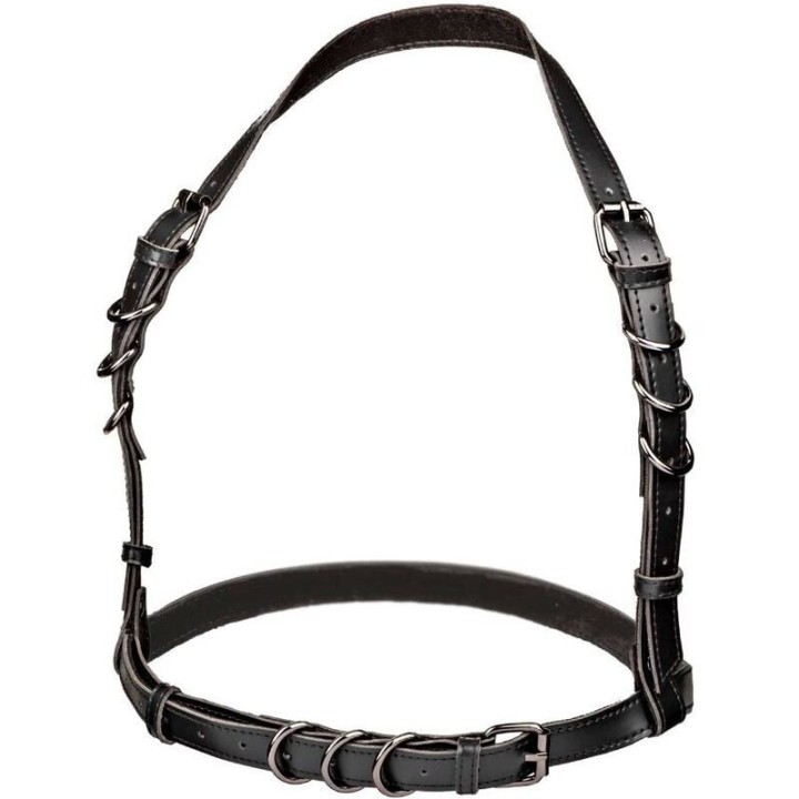 CALEXOTICS - EUPHORIA HALTER BUCKLE HARNESS BLACK - D-239246 - Teknashop Ltd
