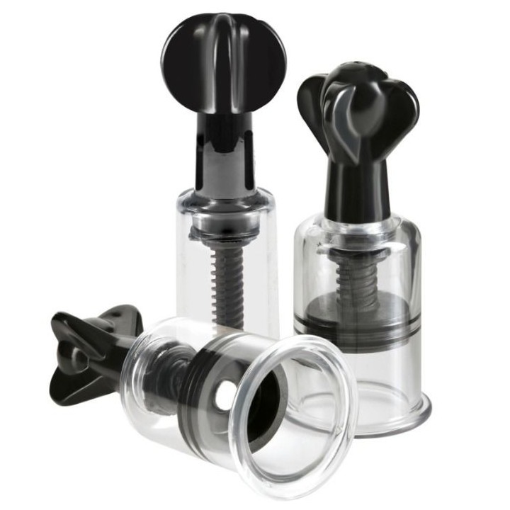 FETISH FANTASY LIMITED EDITION - SUPER SUCTION TRIO FOR NIPPLES AND CLITORIS - PD4465-23 - Teknashop Ltd