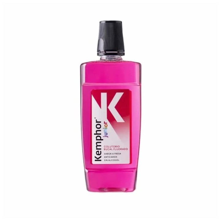 Kemphor Strawberry Mouthwash Junior 500ml - unisex - Teknashop Ltd