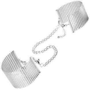 BIJOUX INDISCRETS - DÃSIR MÃTALLIQUE SILVER METALLIC HANDCUFFS - D-210777 - Teknashop Ltd