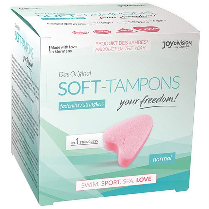 JOYDIVISION SOFT-TAMPONS - ORIGINAL SOFT-TAMPONS 3 UNITS - D12000 - Teknashop Ltd