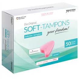 JOYDIVISION SOFT-TAMPONS - ORIGINAL SOFT-TAMPONS 50 UDS - D-207287 - Teknashop Ltd