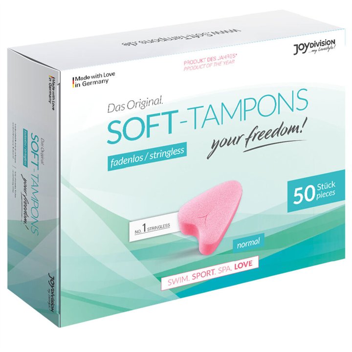 JOYDIVISION SOFT-TAMPONS - ORIGINAL SOFT-TAMPONS 50 UDS - D-207287 - Teknashop Ltd