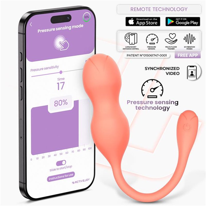 Kyra Pelvic Floor Trainer with Pressure Sensing and App - IN-666 - Teknashop Ltd