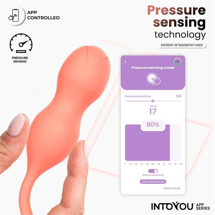 Kyra Pelvic Floor Trainer with Pressure Sensing and App - IN-666 - Teknashop Ltd