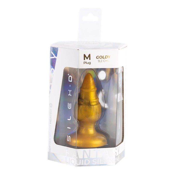Fantasy Plugs Liquid Silicone Goldy - SD-241388 - Teknashop Ltd