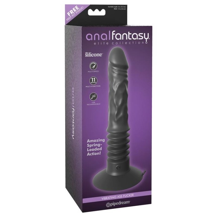 Butt Vibe Ass Fucker Silicone USB - PD-4782-23 - Teknashop Ltd