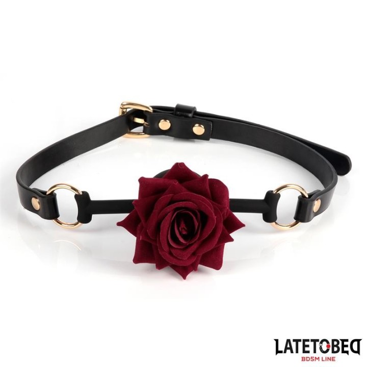 Gold Metal rose gag Ball - 8436615009367 - Teknashop Ltd