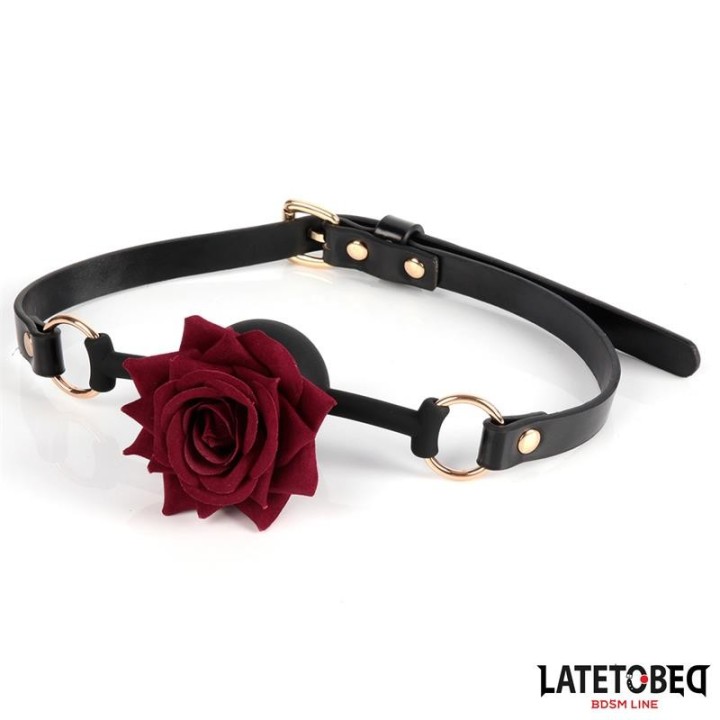 Gold Metal rose gag Ball - 8436615009367 - Teknashop Ltd