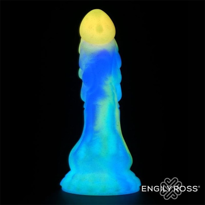 Luminiscent Dragon Shaped Dildo 18 cm - ER00227 - Teknashop Ltd