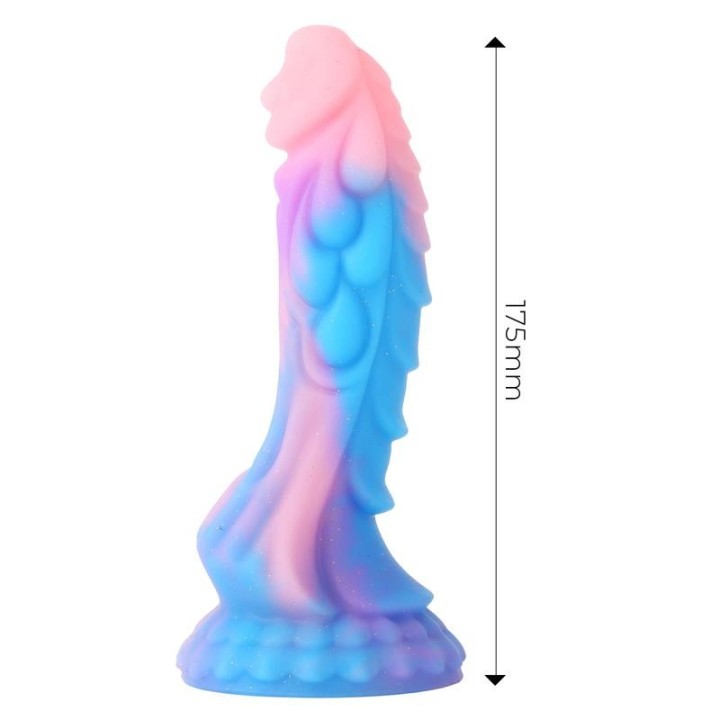 Luminiscent Dragon Shaped Dildo 18 cm - ER00227 - Teknashop Ltd