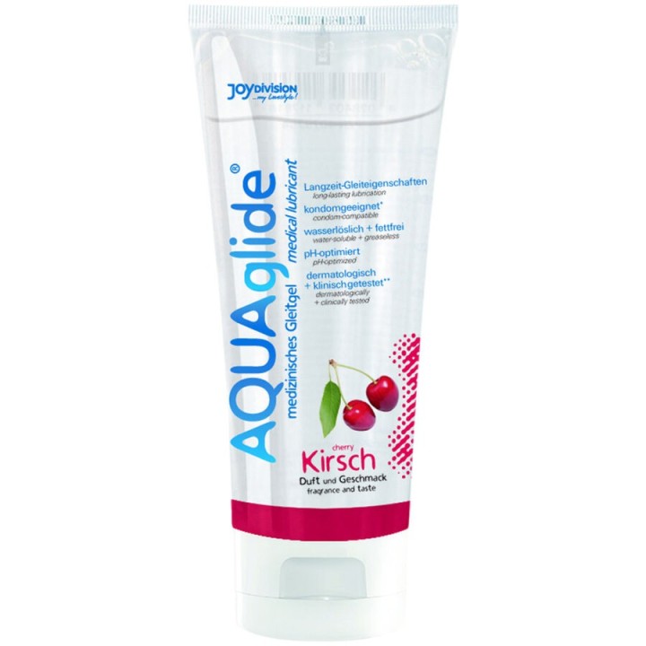 JOYDIVISION AQUAGLIDE - CHERRY LUBRICANT 100 ML - D11791 - Teknashop Ltd