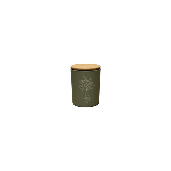 Aroma Home, Basil, Scented Candle, 150 g - Teknashop Ltd