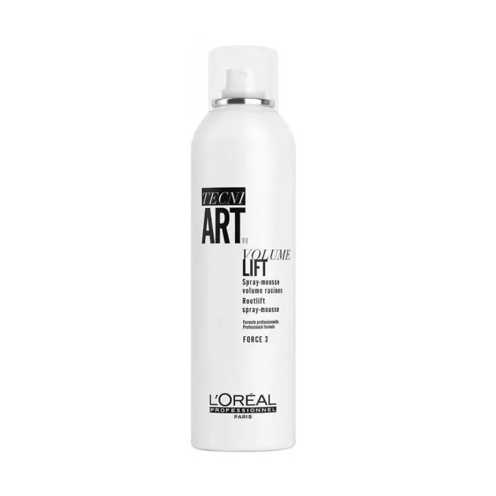 L’Oréal Professionnel Tecni Art Volume Lift Rootlift Spray Mousse Force 3 250ml - unisex - Teknashop Ltd