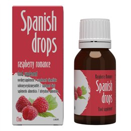 COBECO - SPANISH DROPS RASPBERRY ROMANCE 15 ML - D-244983 - Teknashop Ltd