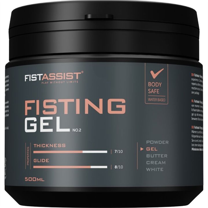 COBECO - FIST ASSIST FISTING GEL EXTRA-THICK WATER-BASED 500 ML - D-245053 - Teknashop Ltd