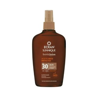 Ecran Sunnique Silky Mist Protective Dry Oil Spf30 100ml - unisex - Teknashop Ltd
