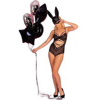 LIVCO CORSETTI FASHION - KYLSSIAM LC 90613 BODY BLACK - D-239145 - Teknashop Ltd