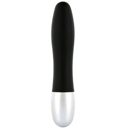 SEVEN CREATIONS - DISCRETION BLACK VIBRATOR - D-225034 - Teknashop Ltd