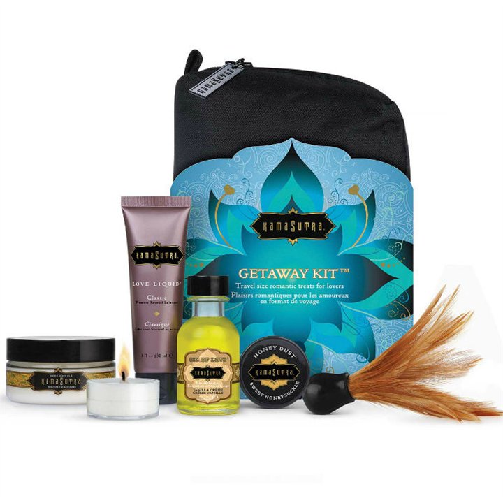 KAMASUTRA - ROMANTIC AND LUXURIOUS KIT IN TRAVEL SIZE - D-210643 - Teknashop Ltd