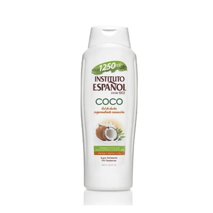 Instituto Español Coconut Shower Gel 1250ml - unisex - Teknashop Ltd