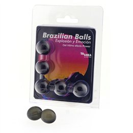 TALOKA - 5 BRAZILIAN BALLS POWER EFFECT EXCITING GEL - D-232630 - Teknashop Ltd