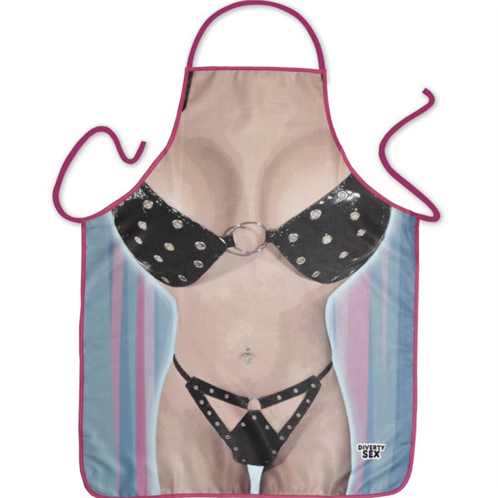 DIABLO PICANTE - WOMENS BIKINI APRON - D-236760 - Teknashop Ltd