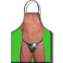 DIABLO PICANTE - SEXY MENS APRON - D-236768 - Teknashop Ltd