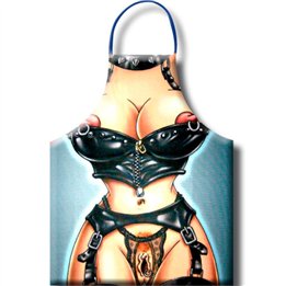 DIABLO PICANTE - WOMENS SADO APRON - D-236770 - Teknashop Ltd