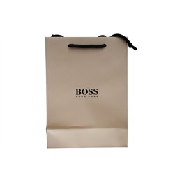 Hugo Boss, Hugo Boss, Cardboard Shopping Bag, Paper, White - Teknashop Ltd