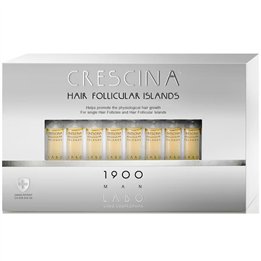Set, Labo Cosprophar Suisse,  Crescina Follicular Islands 1900, For Growth Stimulation, Ampoules Treatment Serum, For Scalp, For