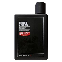 Uppercut Deluxe, Strength And Restore, Hair Conditioner, For Strengthening, 240 ml - Teknashop Ltd