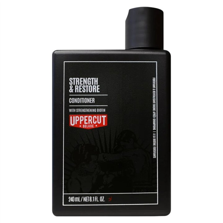 Uppercut Deluxe, Strength And Restore, Hair Conditioner, For Strengthening, 240 ml - Teknashop Ltd