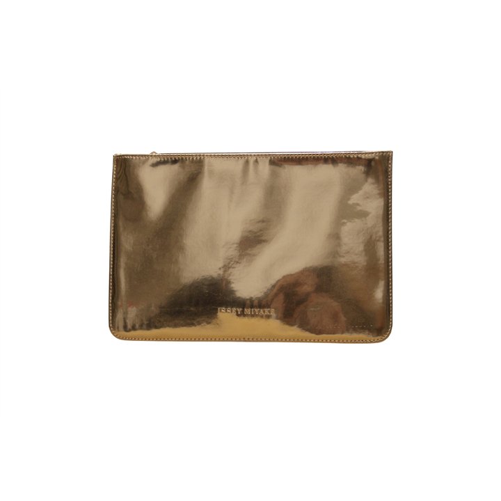 Issey Miyake, Issey Miyake, Pouch, GWP Textile Pouch, Black Gold - Teknashop Ltd