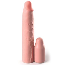 FANTASY X- TENSIONS - PIPEDREAMS SLEEVE 22,86 CM + 7,62 CM PLUG SKIN - D-233119 - Teknashop Ltd