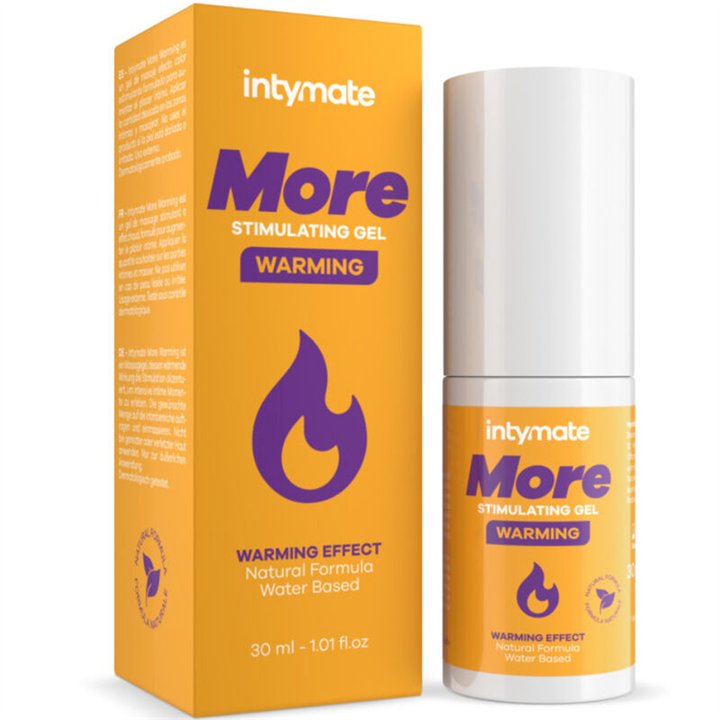 INTIMATELINE INTYMATE - MORE HEAT EFFECT WATER-BASED MASSAGE GEL FOR HER 30 ML - D-236878 - Teknashop Ltd