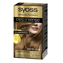 Syoss Oleo Intense Permanent Hair Color 8-60 Honey Blonde - unisex - Teknashop Ltd