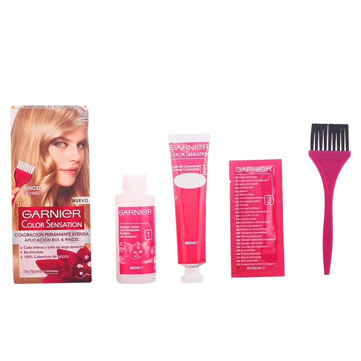 Garnier Color Sensation 8 Blond Luminous - unisex - Teknashop Ltd