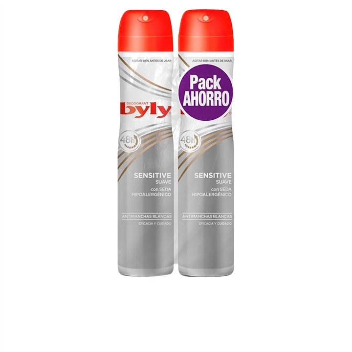 Byly Sensitive Deodorant Spray 2x200ml - unisex - Teknashop Ltd