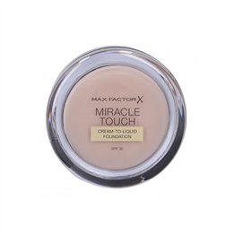Max Factor Miracle Touch Cream To Liquid Foundation Spf30 075 Golden - unisex - Teknashop Ltd
