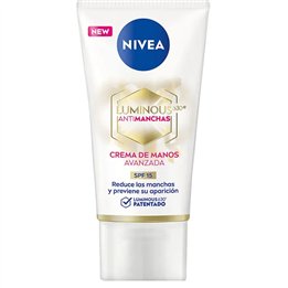 Nivea Luminous 630 Antimanchas Hand Cream Spf15 50ml - unisex - Teknashop Ltd