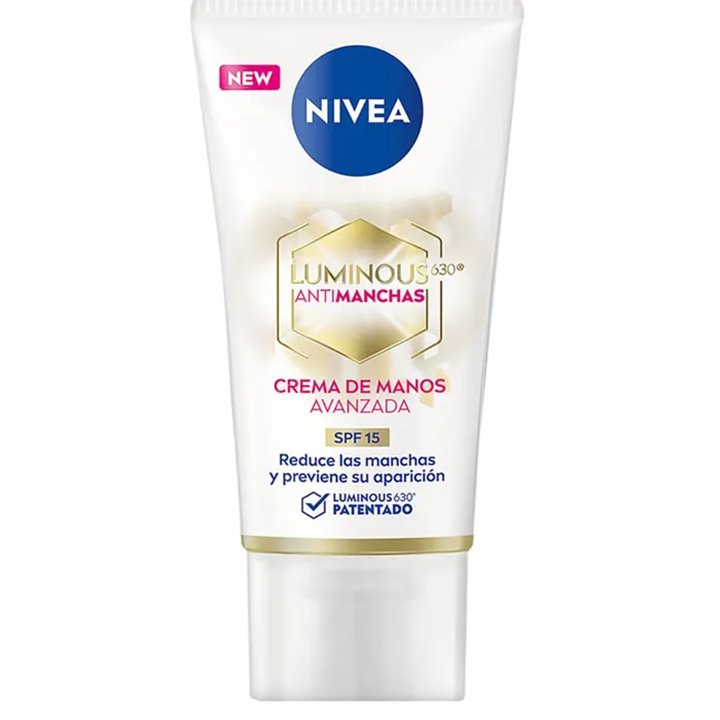 Nivea Luminous 630 Antimanchas Hand Cream Spf15 50ml - unisex - Teknashop Ltd