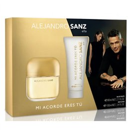 Alejandro Sanz Mi Acorde Eres Tu Eau De Toilette Spray 100ml Set 2 Pieces - unisex - Teknashop Ltd