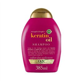 Ogx Keratin Oil Anti-Breakage Hair Shampoo 385ml - unisex - Teknashop Ltd