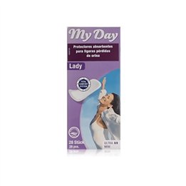 My Day Incontinence Absorbent Protector Ultra Mini 28 Units - unisex - Teknashop Ltd