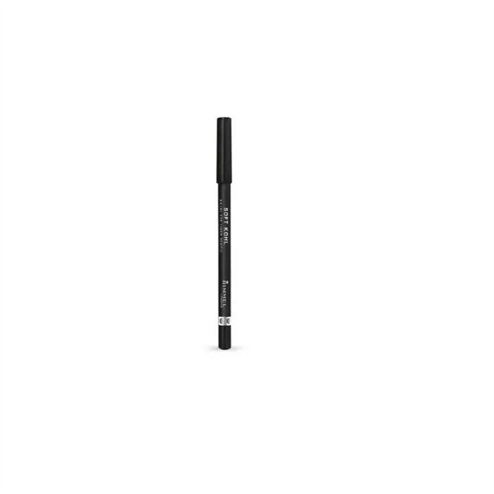 Rimmel Soft Khol Kajal Eye Liner Pencil 061 Jet Black - unisex - Teknashop Ltd